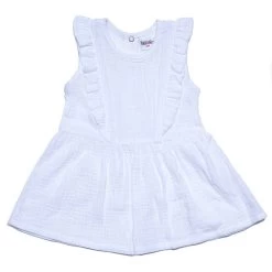 Robe Sans Manches En Gaze De Coton BB&CO -Bébés Produits Magasin robe sans manches en gaze de coton bbco 2
