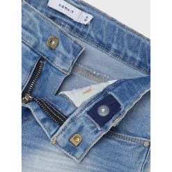 Short En Jean "NKFSALLI SLIM DNM SHORTS" NAME IT -Bébés Produits Magasin short en jean nkfsalli slim dnm shorts name it 2