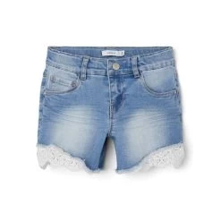 Short En Jean "NKFSALLI SLIM DNM SHORTS" NAME IT