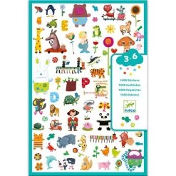 Stickers (1000) Pour Les Petits DJECO -Bébés Produits Magasin stickers 1000 pour les petits djeco 1