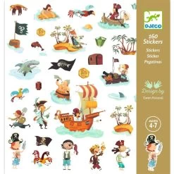 Stickers "Pirates" DJECO