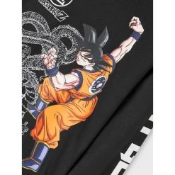 Sweat à Capuche Dragon Ball "NKMJABIRU DRAGONBALL SWEAT WH BRU VDE" NAME IT -Bébés Produits Magasin sweat a capuche dragon ball nkmjabiru dragonball sweat wh bru vde name it 2