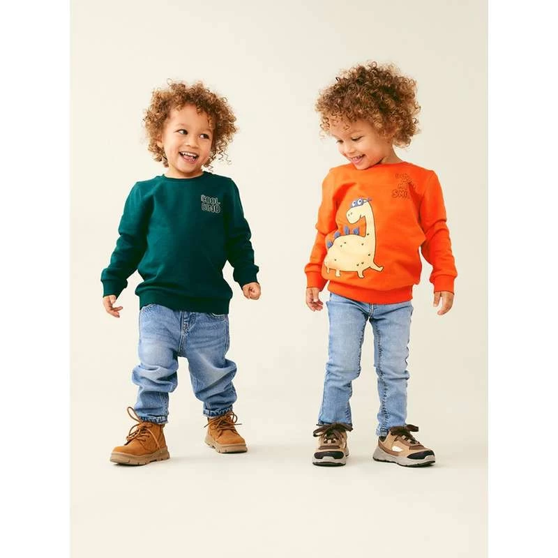 Sweat Manches Longues Dino "NMMTOMS SWEAT BOX BRU" NAME IT 7 Sweat Manches Longues Dino "NMMTOMS SWEAT BOX BRU" NAME IT – Image 5