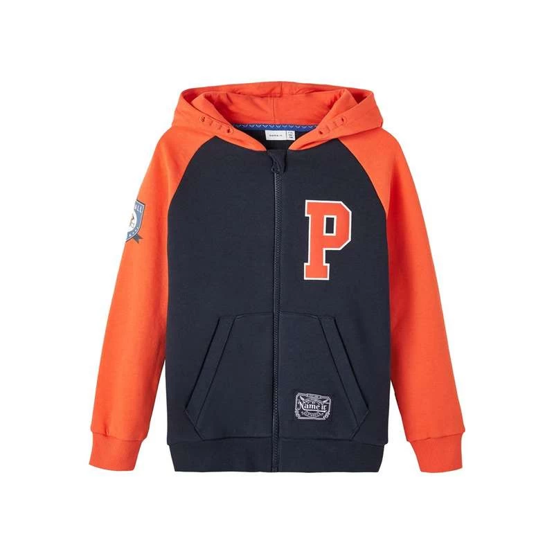 Sweat-shirt à Capuche Avec Fermeture éclair "NKMTULAS SWE CARD W HOOD BRU" NAME IT 3 Sweat-shirt à Capuche Avec Fermeture éclair "NKMTULAS SWE CARD W HOOD BRU" NAME IT