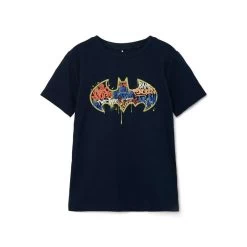 T-shirt Manches Courtes BATMAN "NKMJAVIER BATMAN SS TOP SKY" NAME IT