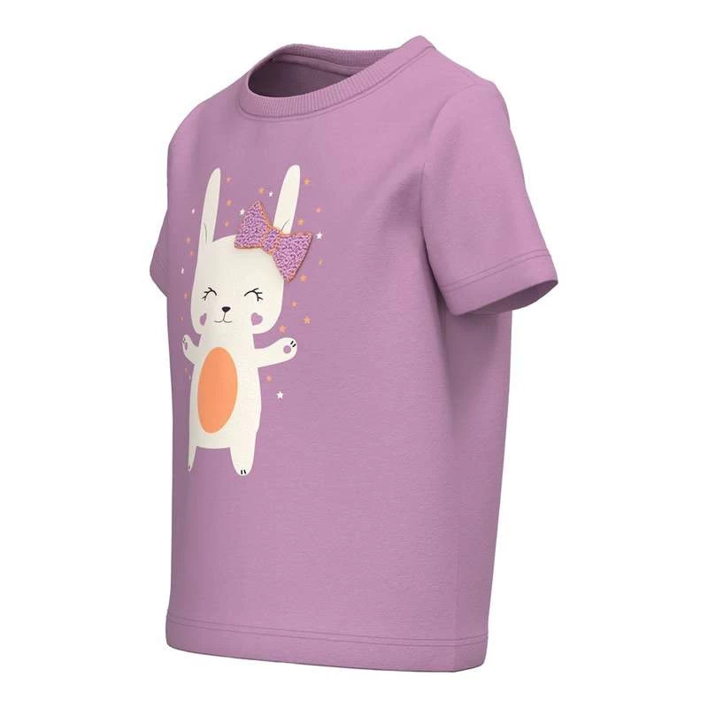 T-shirt Manches Courtes Coton BIO "NMFHILDE SS TOP PB" NAME IT 4 T-shirt Manches Courtes Coton BIO "NMFHILDE SS TOP PB" NAME IT – Image 2