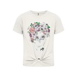 T-shirt Manches Courtes "KOGGILLIAN REG S/S SKULL KNOT TOP JRS" KIDS ONLY