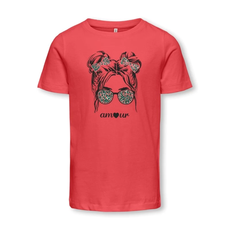 T-shirt Manches Courtes "KOGKITA SYLVIA S/S GIRL TOP CS JRS" KIDS ONLY 3 T-shirt Manches Courtes "KOGKITA SYLVIA S/S GIRL TOP CS JRS" KIDS ONLY