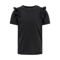 T-shirt Manches Courtes "KOGREBELLE S/S FRILL TOP JRS" KIDS ONLY