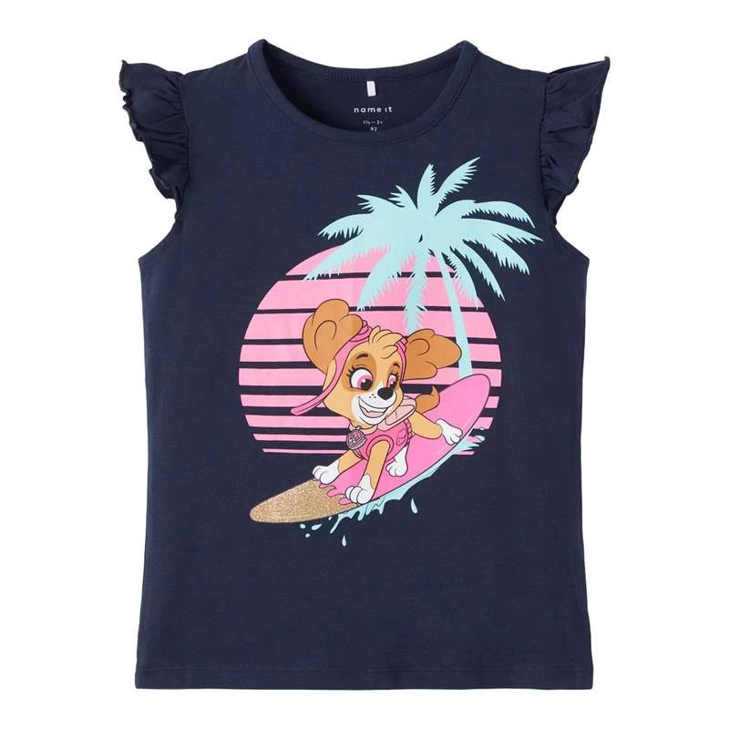 T-shirt Manches Courtes Pat Patrouille "NMFMIMA PAWPATROL CAPLS TOP CPLG" NAME IT 3 T-shirt Manches Courtes Pat Patrouille "NMFMIMA PAWPATROL CAPLS TOP CPLG" NAME IT