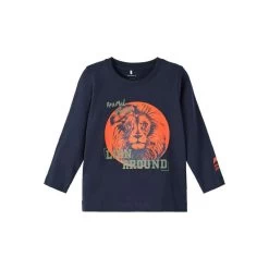 T-shirt Manches Longues Animal Planet "NMMJANG ANIMALPLANET LS TOP BOX BFU" NAME IT