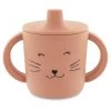 Tasse D'apprentissage En Silicone "Mrs. Cat" TRIXIE -Bébés Produits Magasin tasse d apprentissage en silicone mrs cat trixie