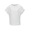 T-shirt Manches Courtes "KOGIRIS S/S EMB TOP JRS" KIDS ONLY -Bébés Produits Magasin tee shirt manches courtes kogiris ss emb top jrs kids only