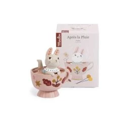 Tirelire Lapin "Après La Pluie" MOULIN ROTY