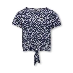 Top à Motif Avec Nœuds "KOGSCARLETT-DANIELLE KNOT S/S TOP PTM" KIDS ONLY