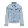 Veste En Jean "KONSARA LIGHT BLUE DNM JACKET NOOS" KIDS ONLY -Bébés Produits Magasin veste en jean konsara light blue dnm jacket noos kids only
